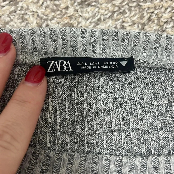 ZARA crop shirt - Picture 4 of 5